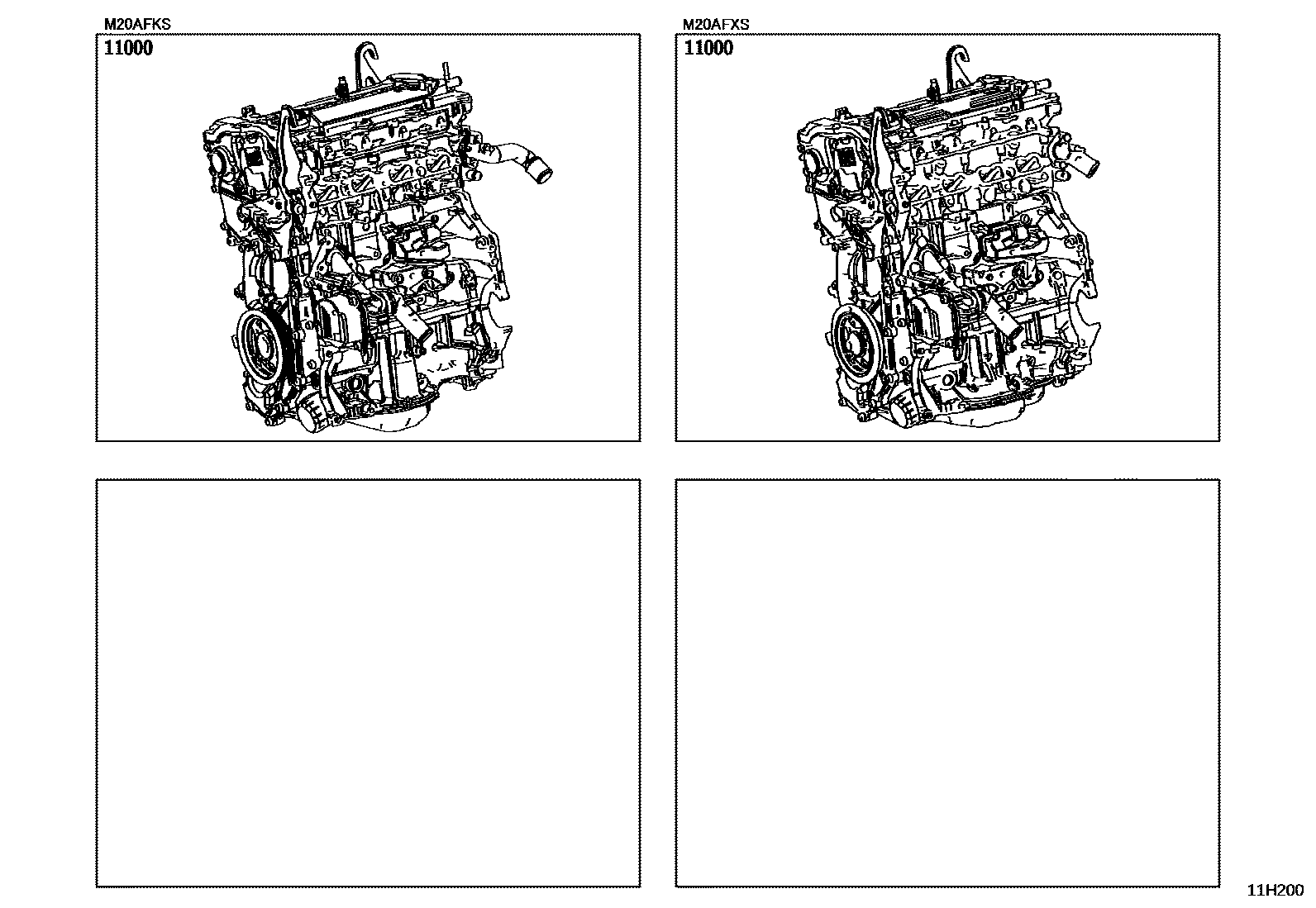 Toyota Front-Lander 2025 — Partial Engine Assembly