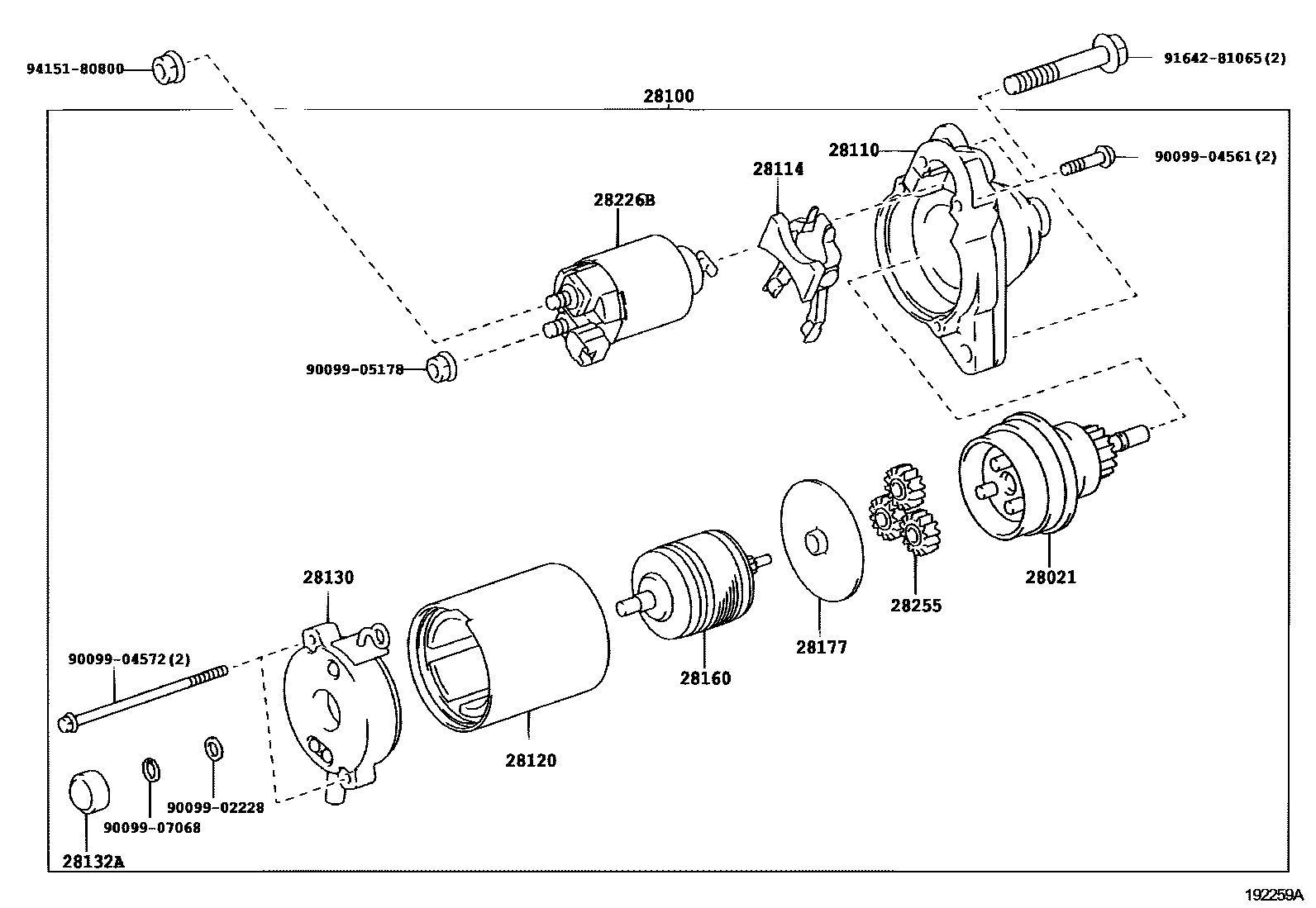 Lexus IS250-300 2010 — Starter