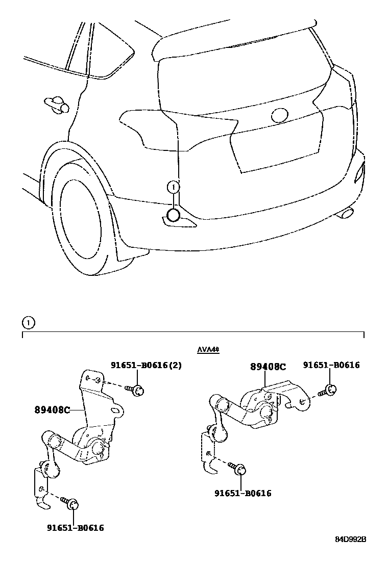 Toyota RAV4 2016 — Electronic Height Control
