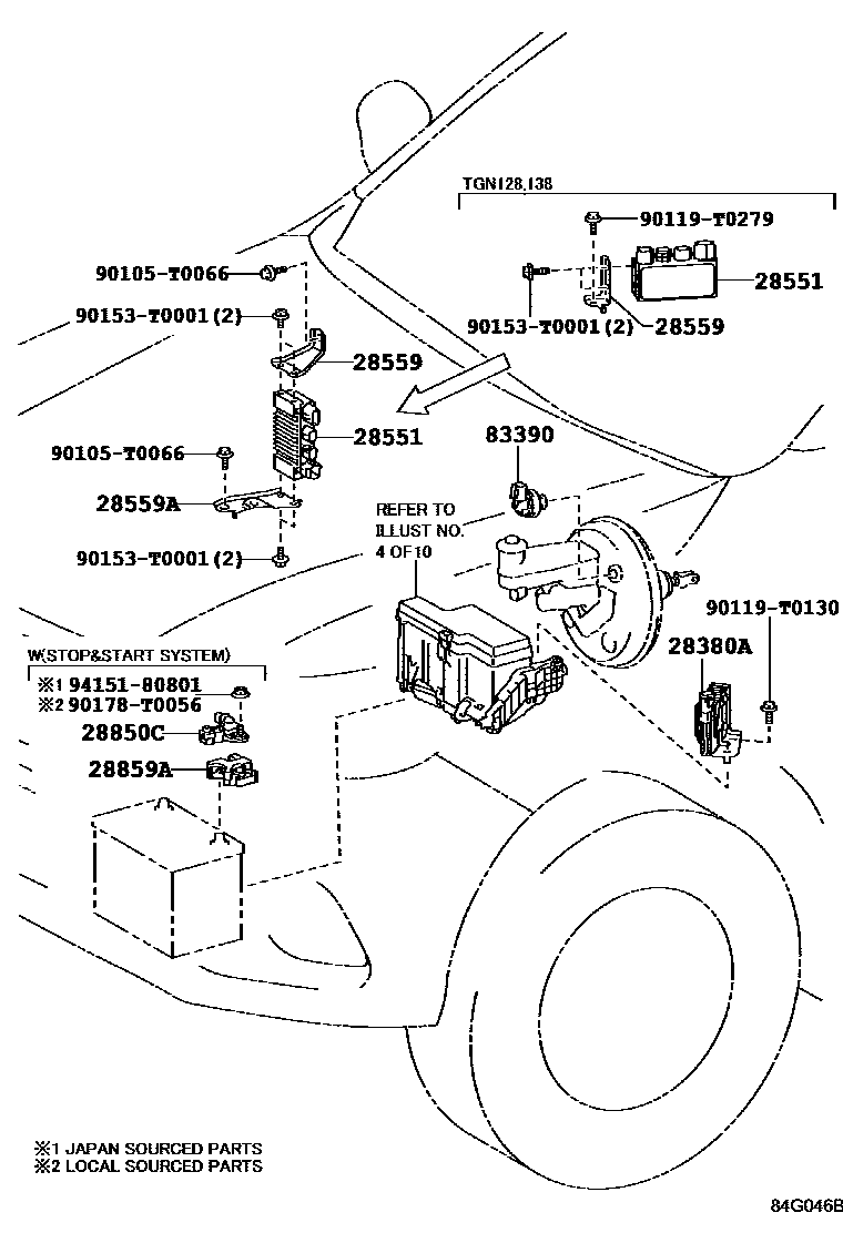 Toyota Hilux 2019 — Switch & Relay & Computer