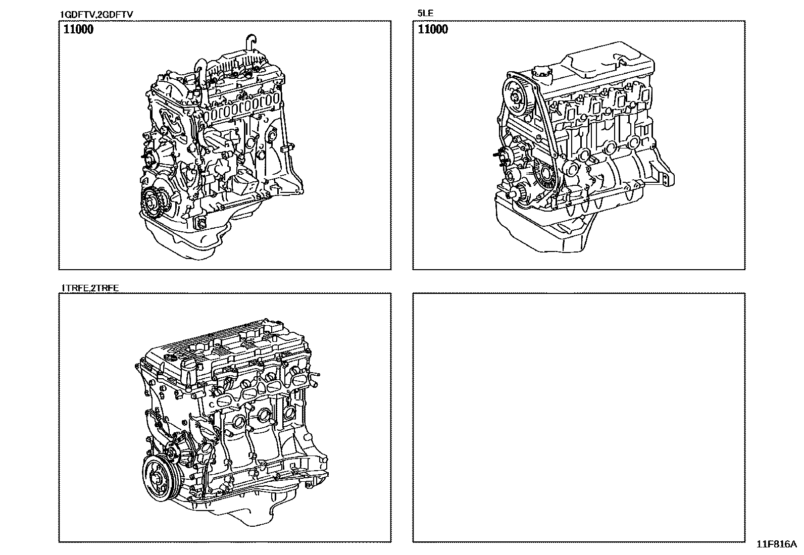 Toyota HILUX-SCB-XTR 2022 — Partial Engine Assembly