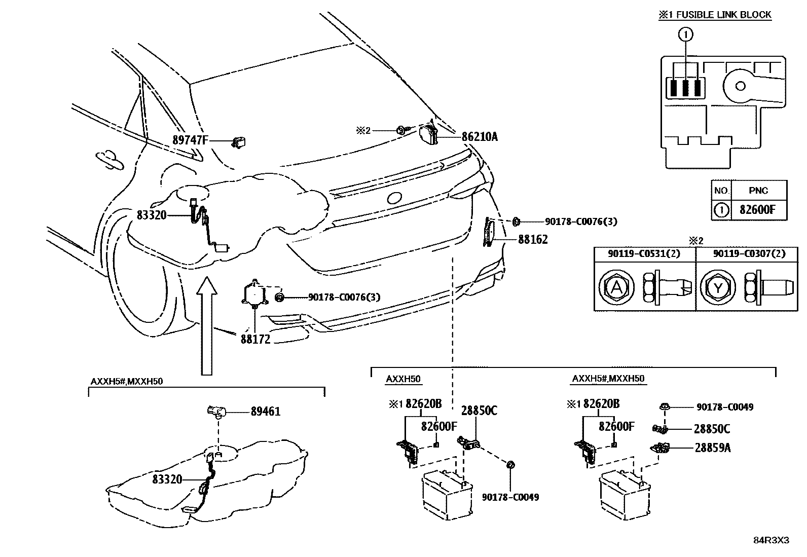 Toyota Avalon-China 2022 — Switch & Relay & Computer