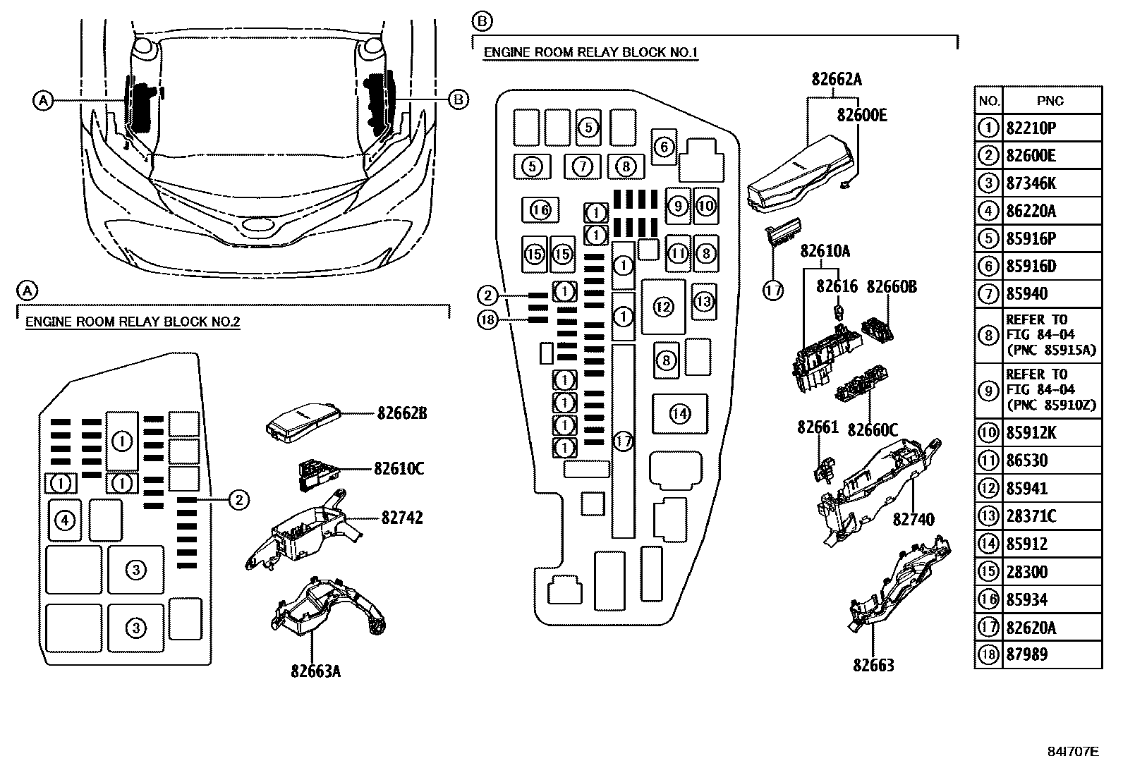 Toyota Camry-Hybrid-China 2022 — Switch & Relay & Computer