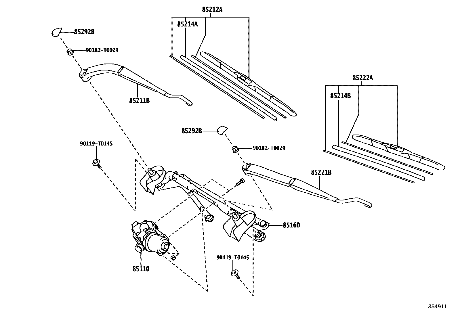 Toyota HILUX-SCB-XTR 2024 — Windshield Wiper