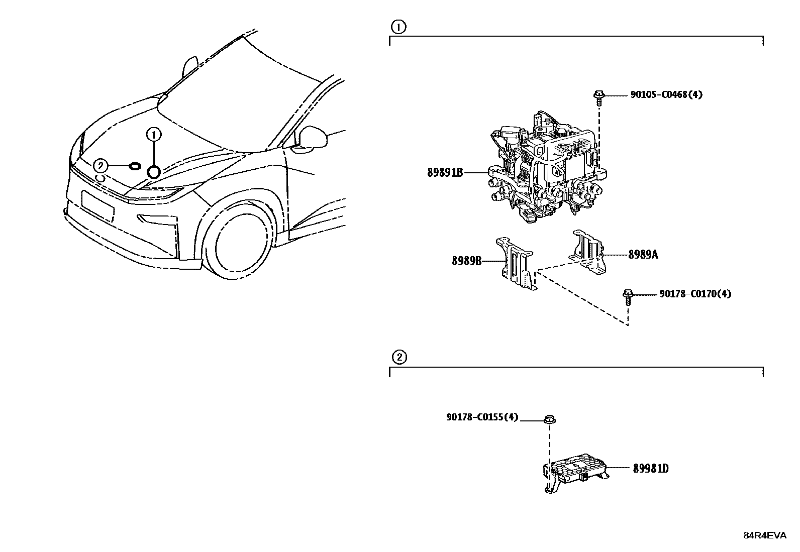 Toyota BZ3X 2025 — Control Computer(Bev Or Fcev)