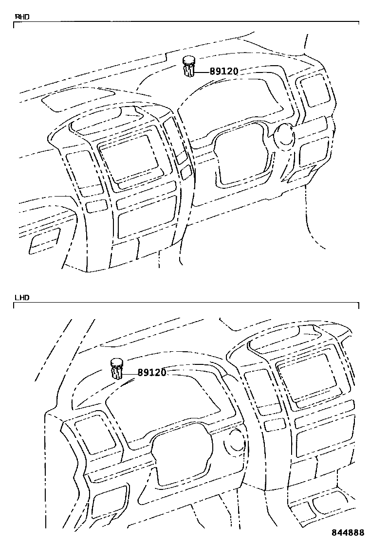 Toyota Land-Cruiser-Prado 2007 — Automatic Light Control System (Conlight)