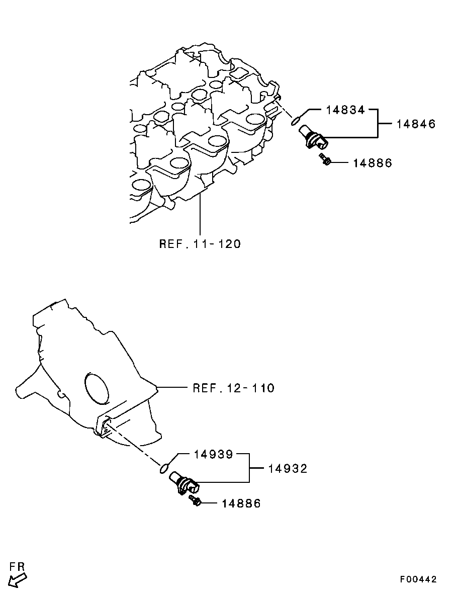 Mitsubishi L200-L200-SPORTERO-G-EXP-MMTH 2009 — Electrical Control / DI-D (Crank Angle Sensor Etc.)