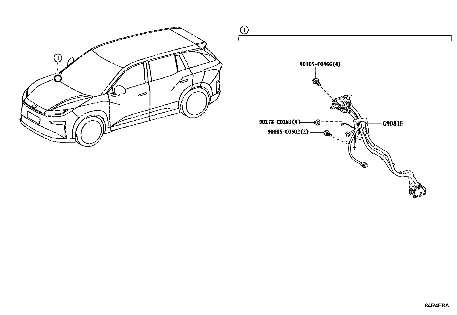Toyota BZ3X 2025 — DC/DC-WANDLER & Ladegeraet(Bev Oder Fcev)
