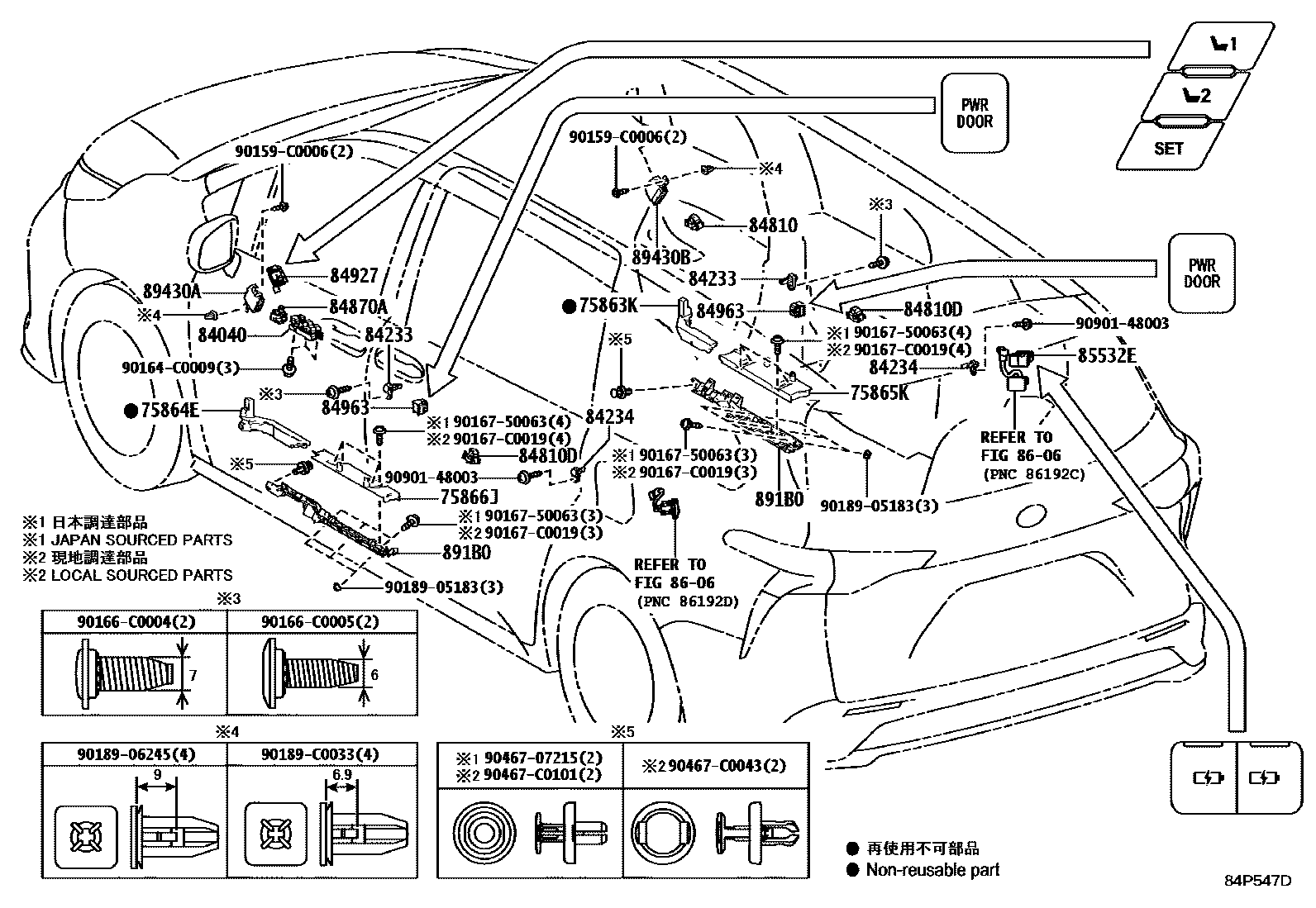 Toyota Granvia-Hybrid 2025 — Schalter & Relais & Computer
