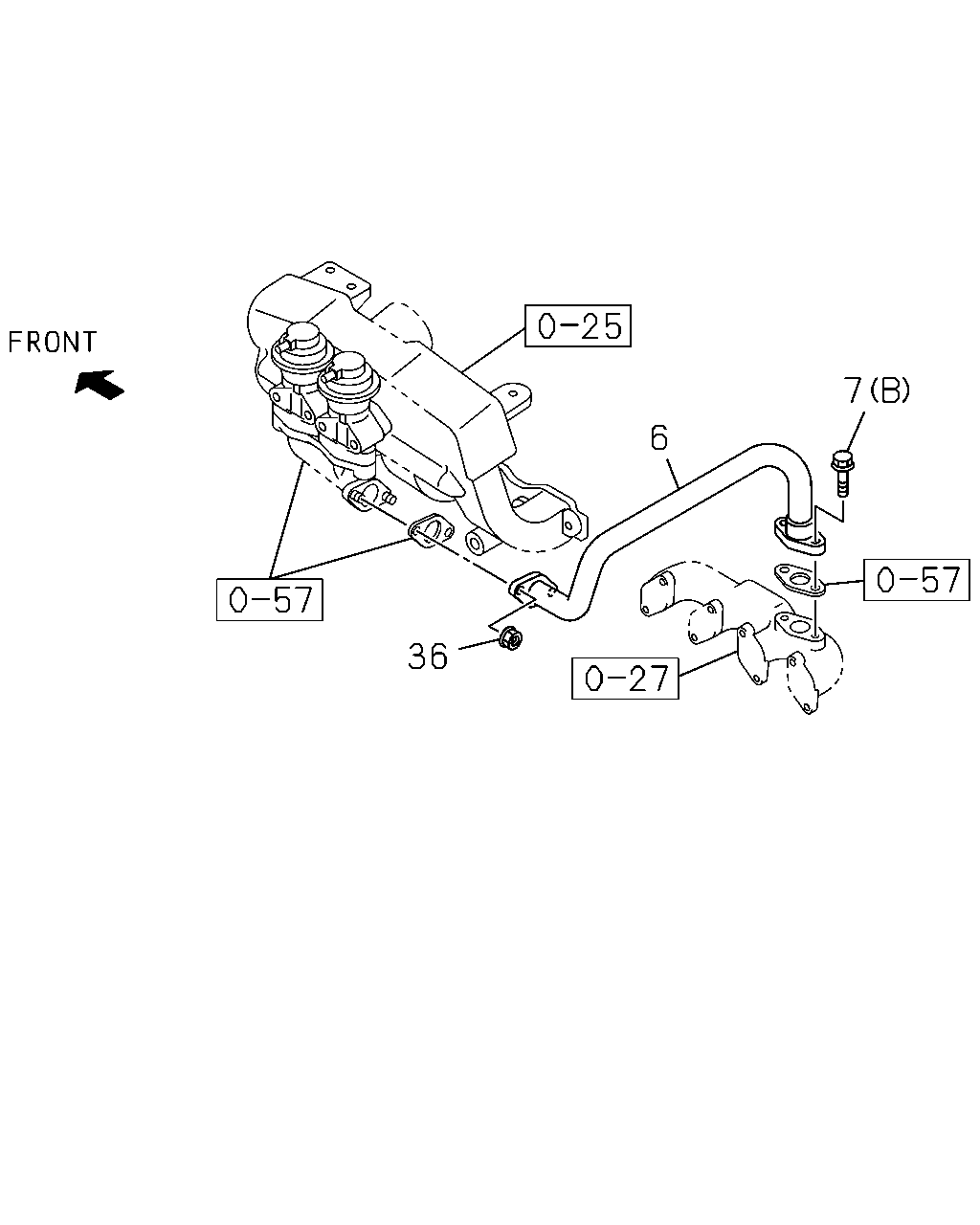 Isuzu TFR/TFS LHD 2016 — Emission System — 4JA1