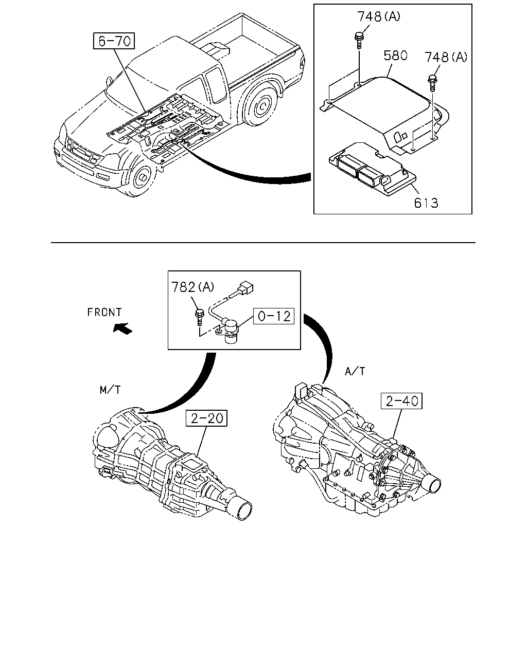 Isuzu TFR/TFS-LHD 2013 — Engine Electrical Control Parts — 4JA1,4JH1(No.3)