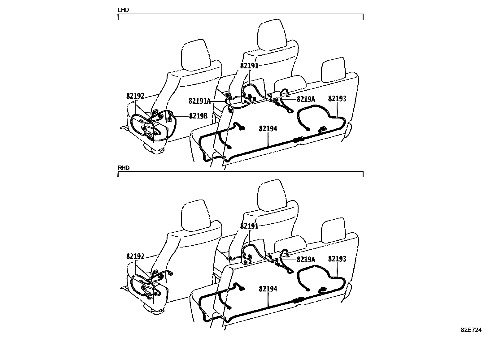 Toyota HILUX-DOUBLE-CAB 2022 — Faisceaux Et Fixations