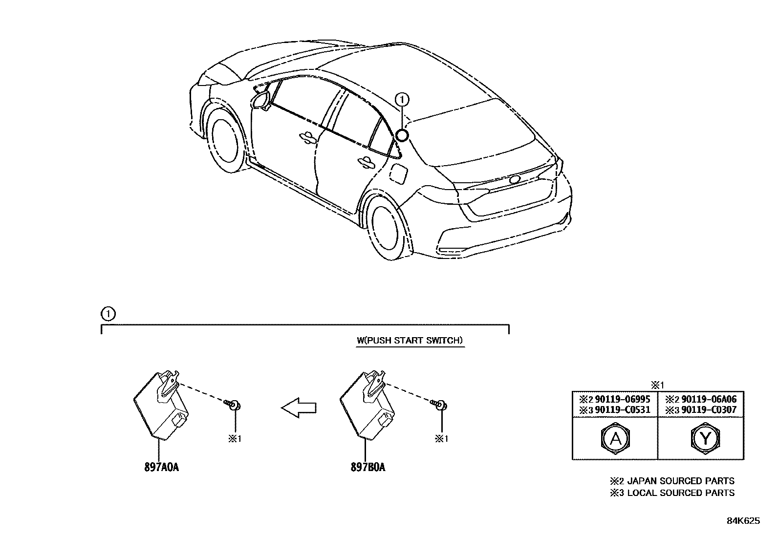 Toyota Corolla 2022 — Systeme De Rappel De Pression De Gonflage Des Pneus.