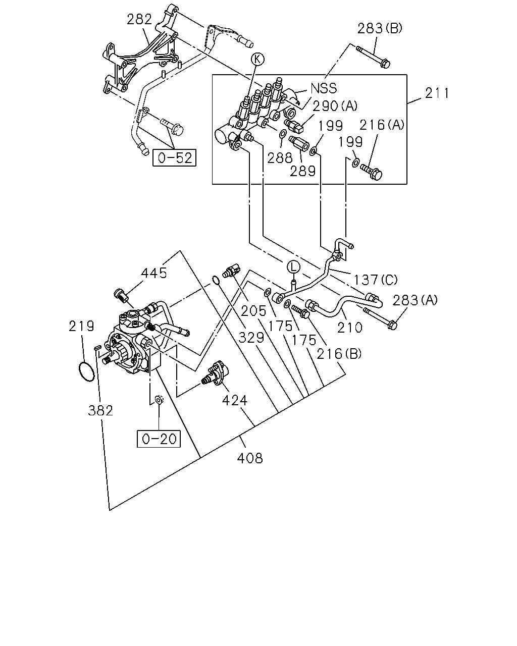 Isuzu TFR/TFS(Europe)-LHD 2009 — Fuel Injection System — 4JJ1-TCX,4JK1-TCX(No.2)