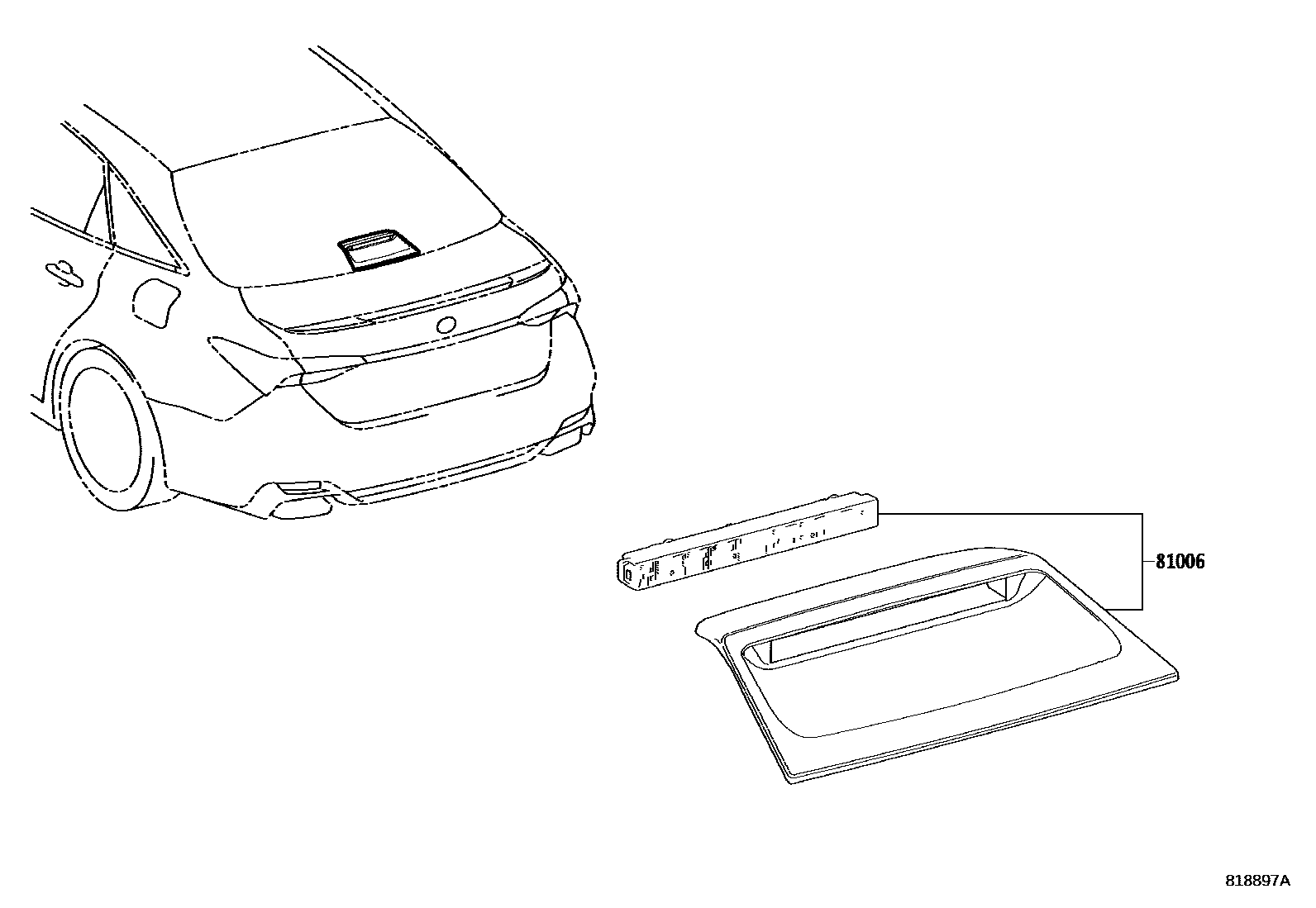 Toyota Avalon-China 2022 — Feu Stop Central