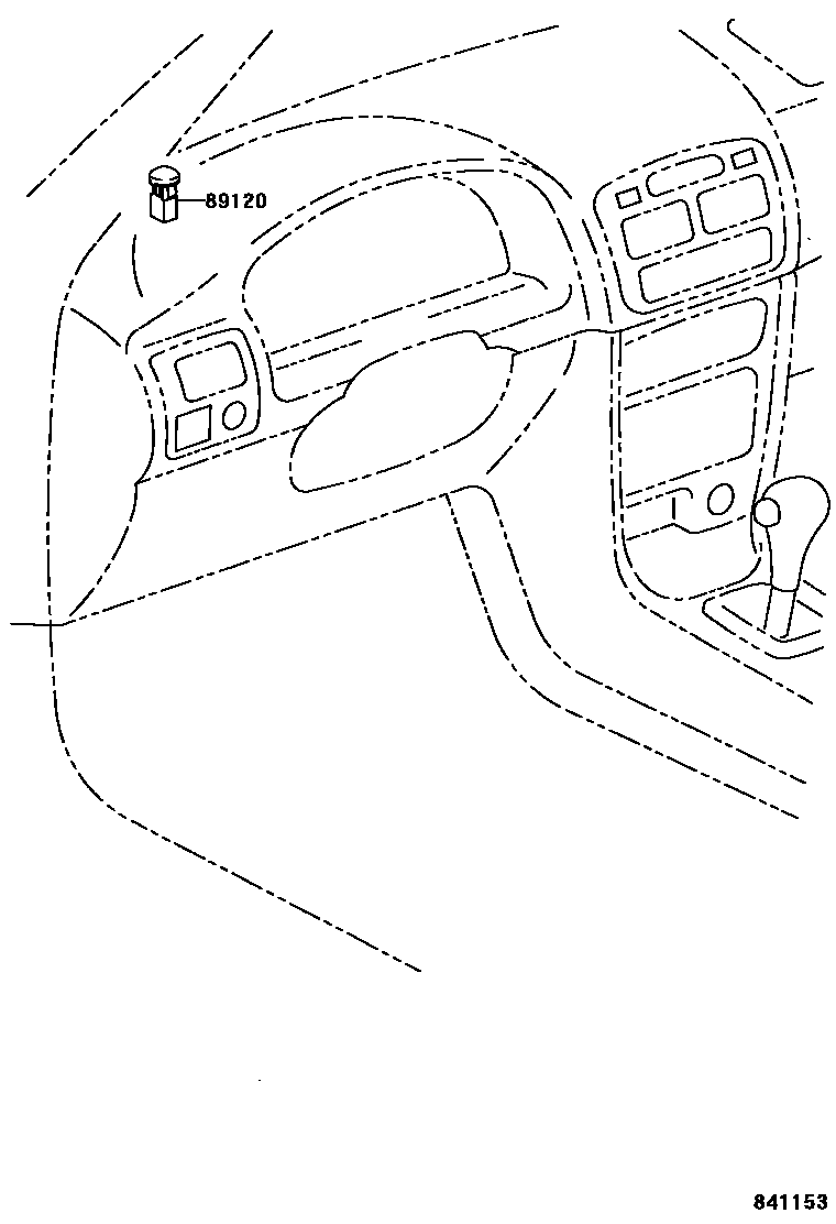 Toyota COROLLA-NAP-SED 1998 — Commande D'Eclairage Automatique