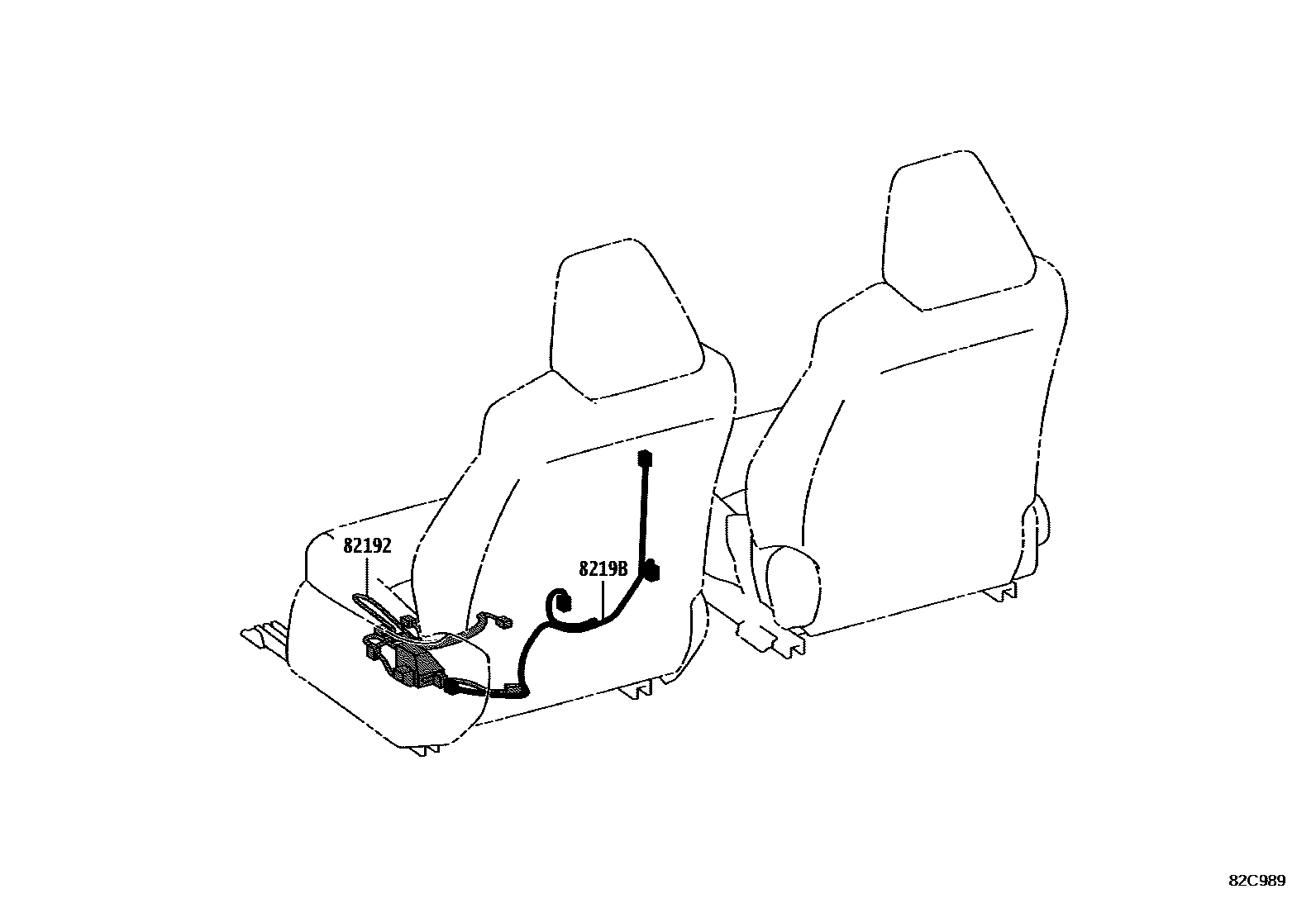 Toyota Corolla 2022 — Faisceaux Et Fixations