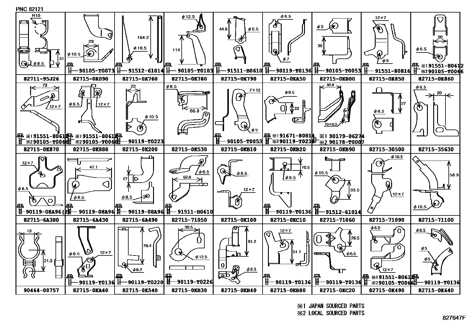 Toyota Hilux 2012 — Faisceaux Et Fixations