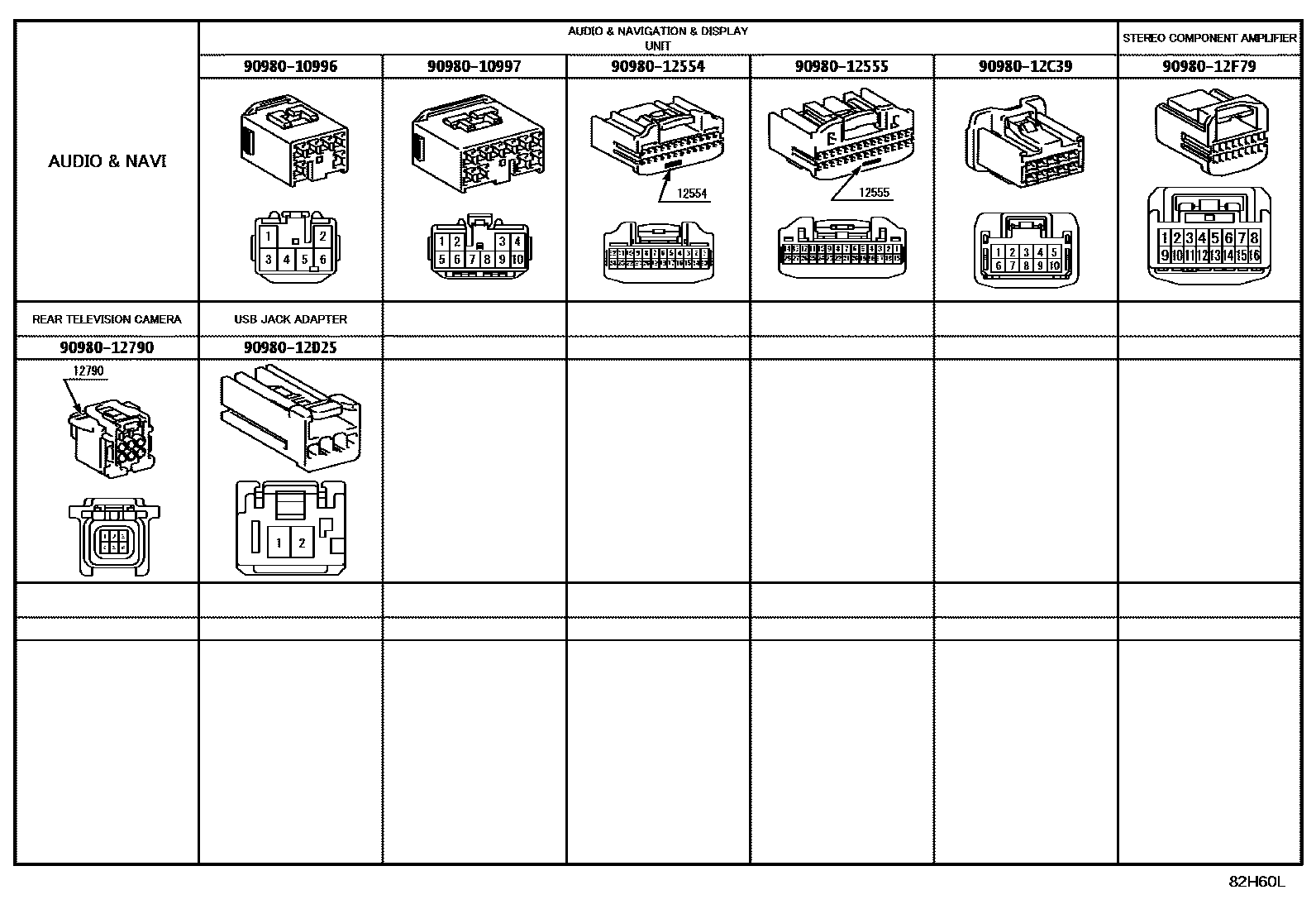 Toyota BZ3X 2025 — Faisceaux Et Fixations