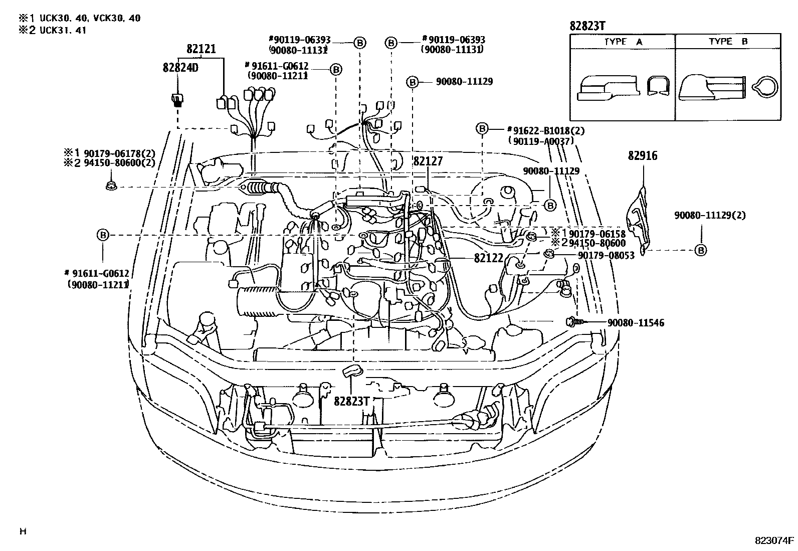 Toyota Tundra 2003 — Faisceaux Et Fixations
