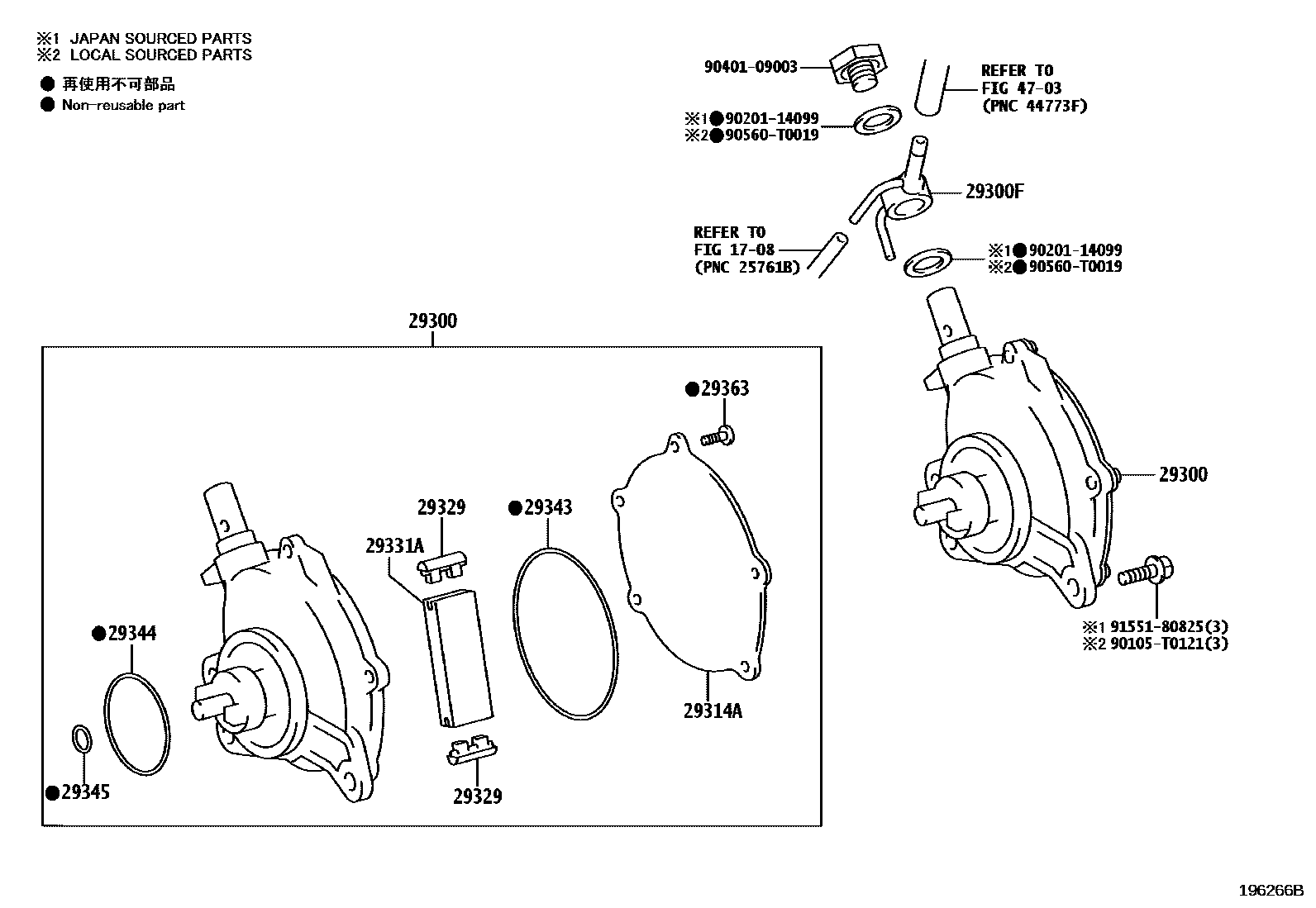 Toyota HILUX-DOUBLE-CAB 2022 — Pompe A Vide