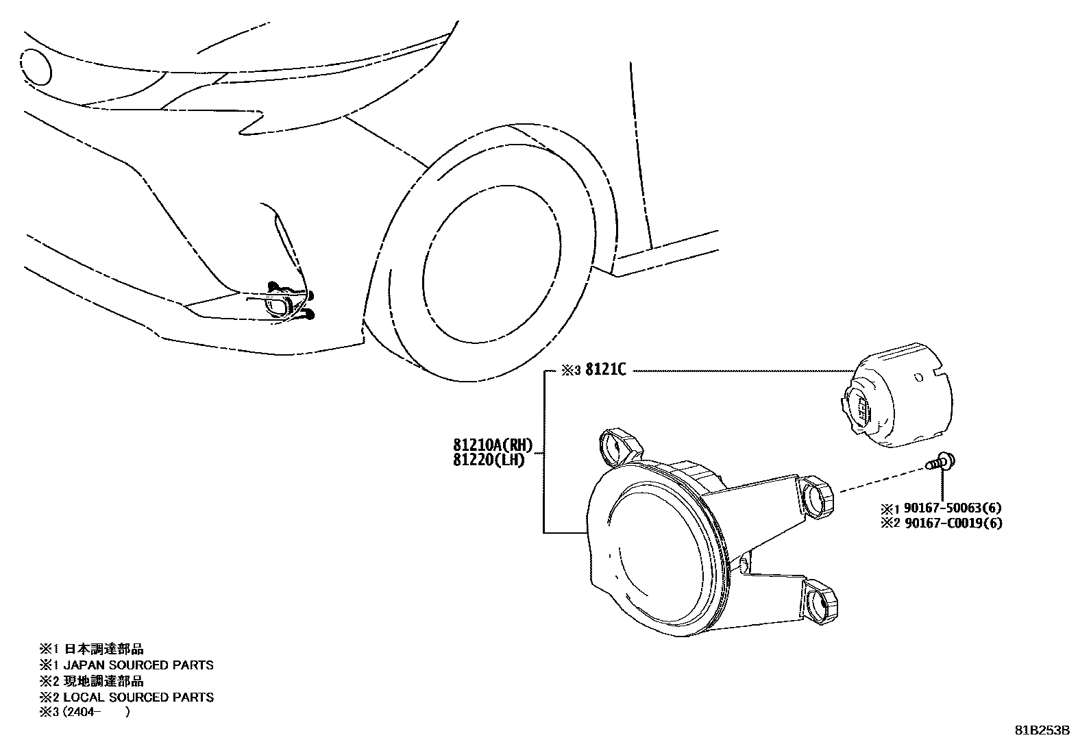 Toyota Granvia-Hybrid 2025 — Feu De Brouillard