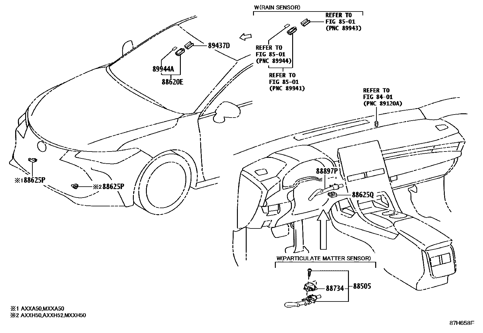 Toyota Avalon-China 2022 — Chauffage Et Climatisation - Commande Et Conduits D'Air