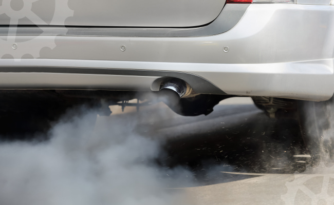 Parts of a car exhaust malfunction symptoms