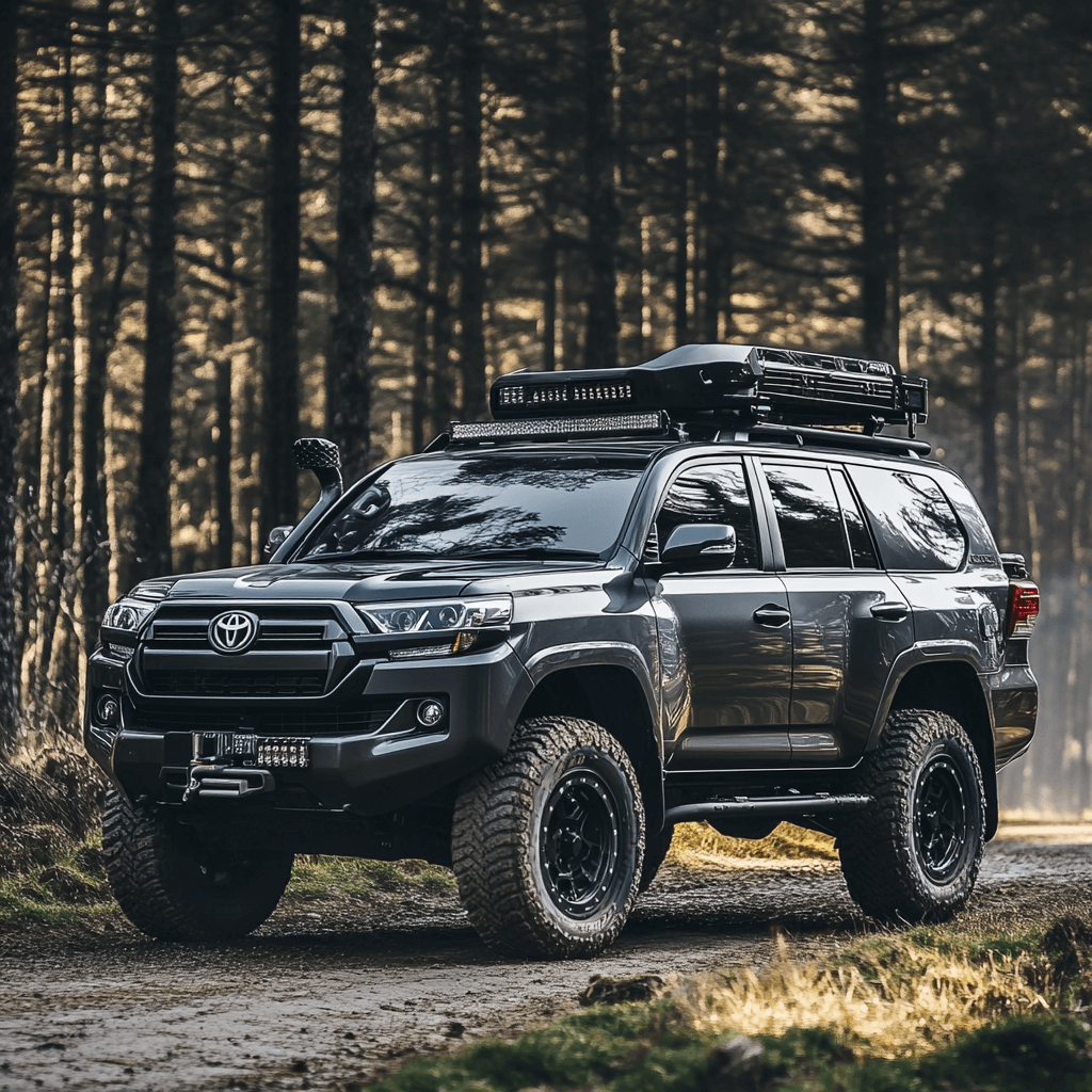 The Land Cruiser Prado is known for its versatility, combining off-road capabilities with everyday practicality