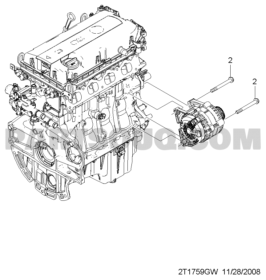 Dvigatel Chevrolet Aveo T250 T255 Eur 25 08 2008 4eb016409ka21 Parts Catalogs Partsouq