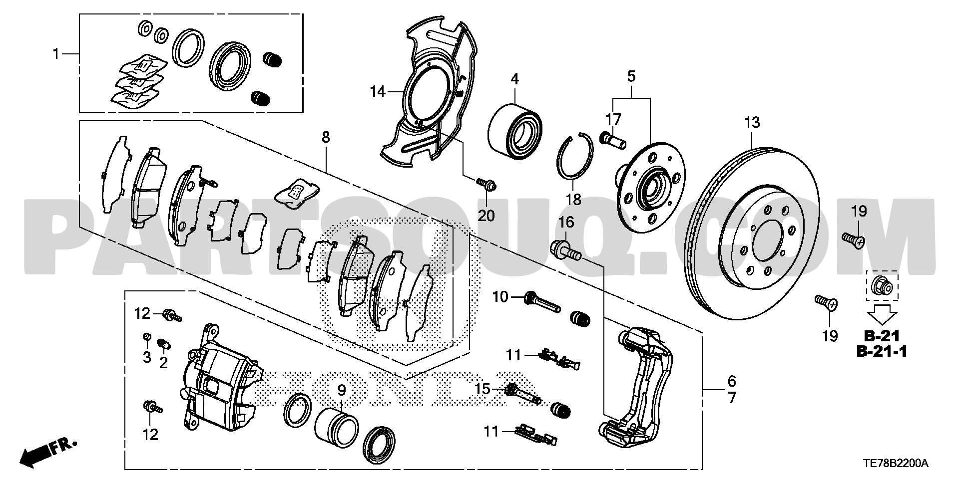 honda mobilio spare parts price list