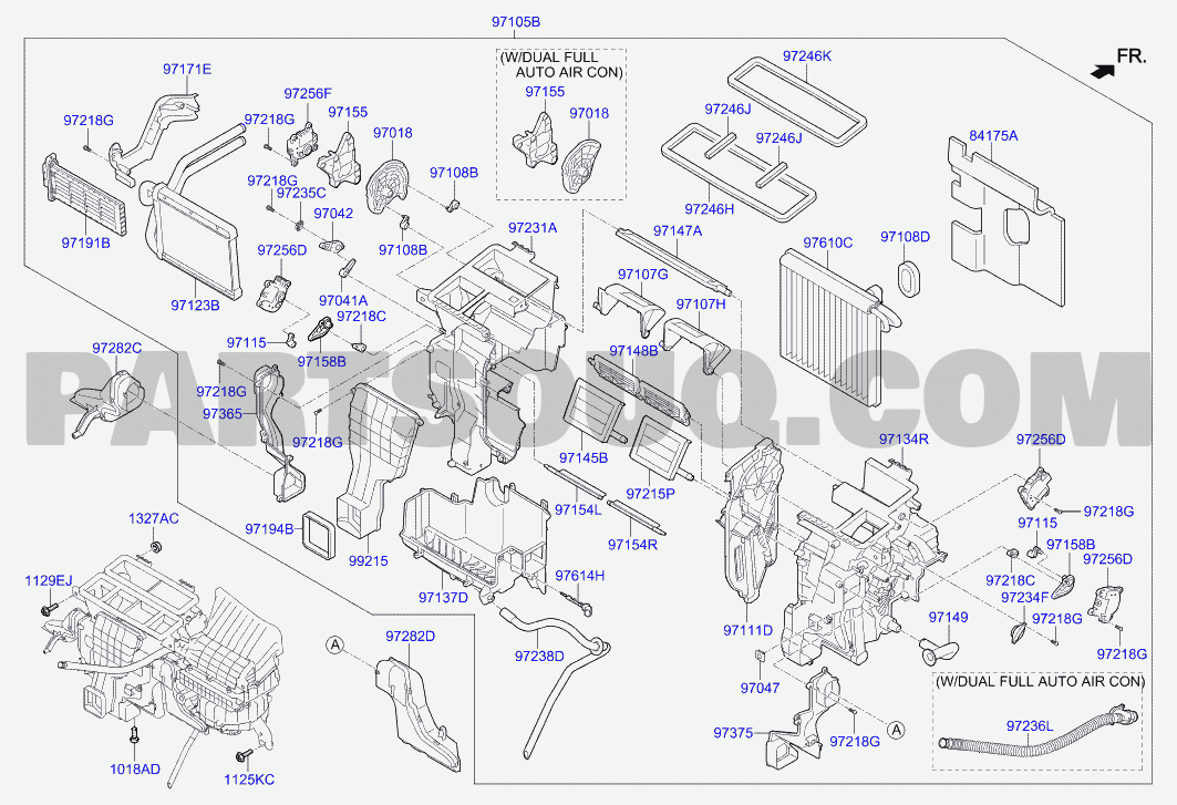 Genuine Hyundai 97236-1G000 Aspirator and Hose Assembly