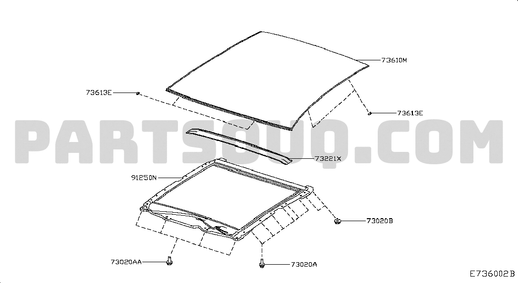 Body Front Roof Floor Q30 Qx30 01 2016 11 2016 Infiniti Genuine Parts Catalogs Partsouq Auto Parts Around The World