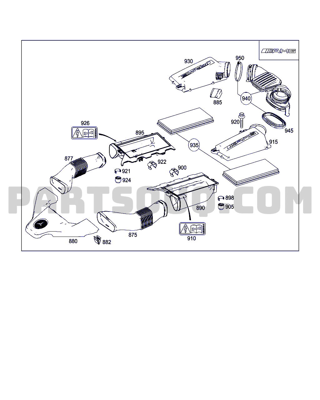 Genuine Mercedes-Benz Cover 156-094-03-06