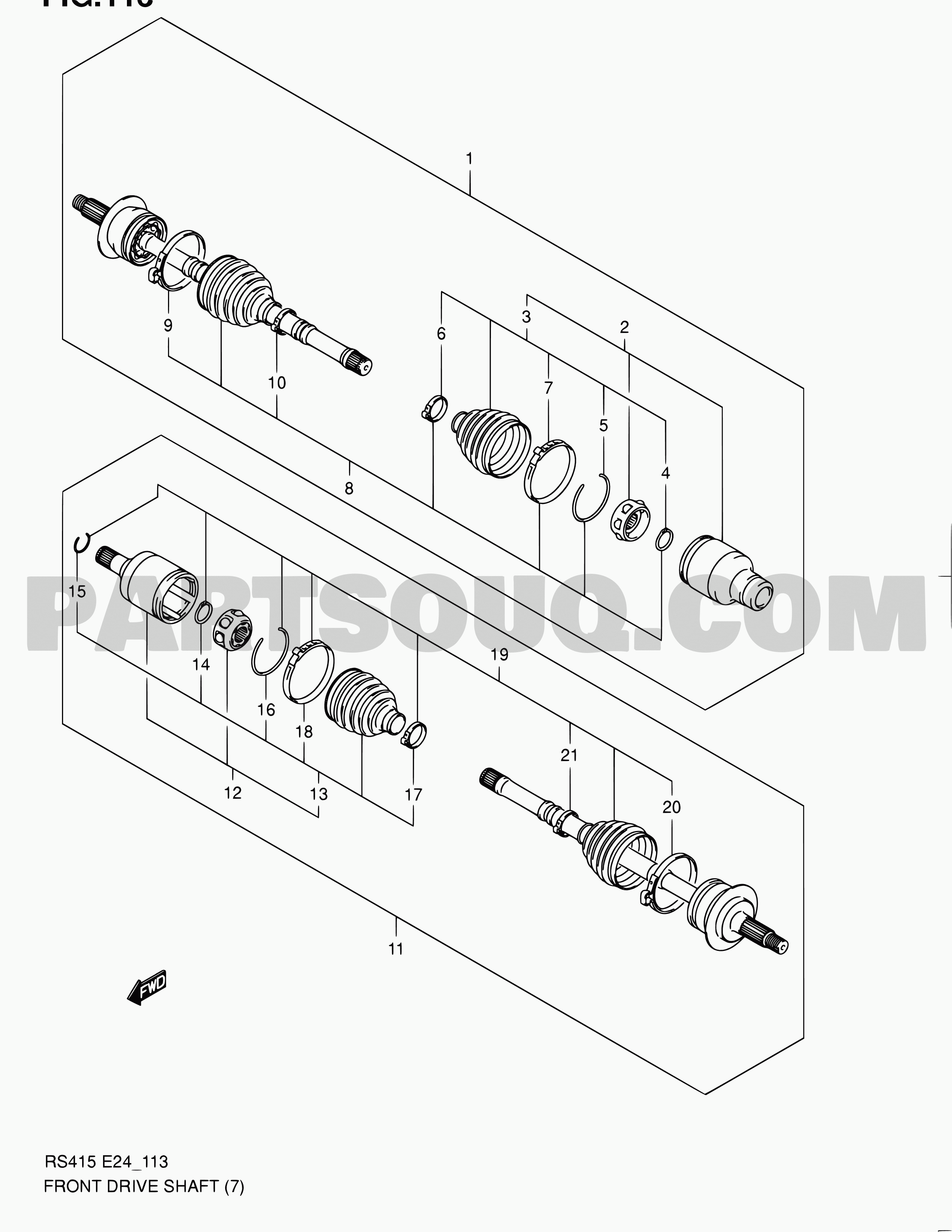 Suspension Suzuki Swift Rs416 Rs416 2 Parts Catalogs Partsouq