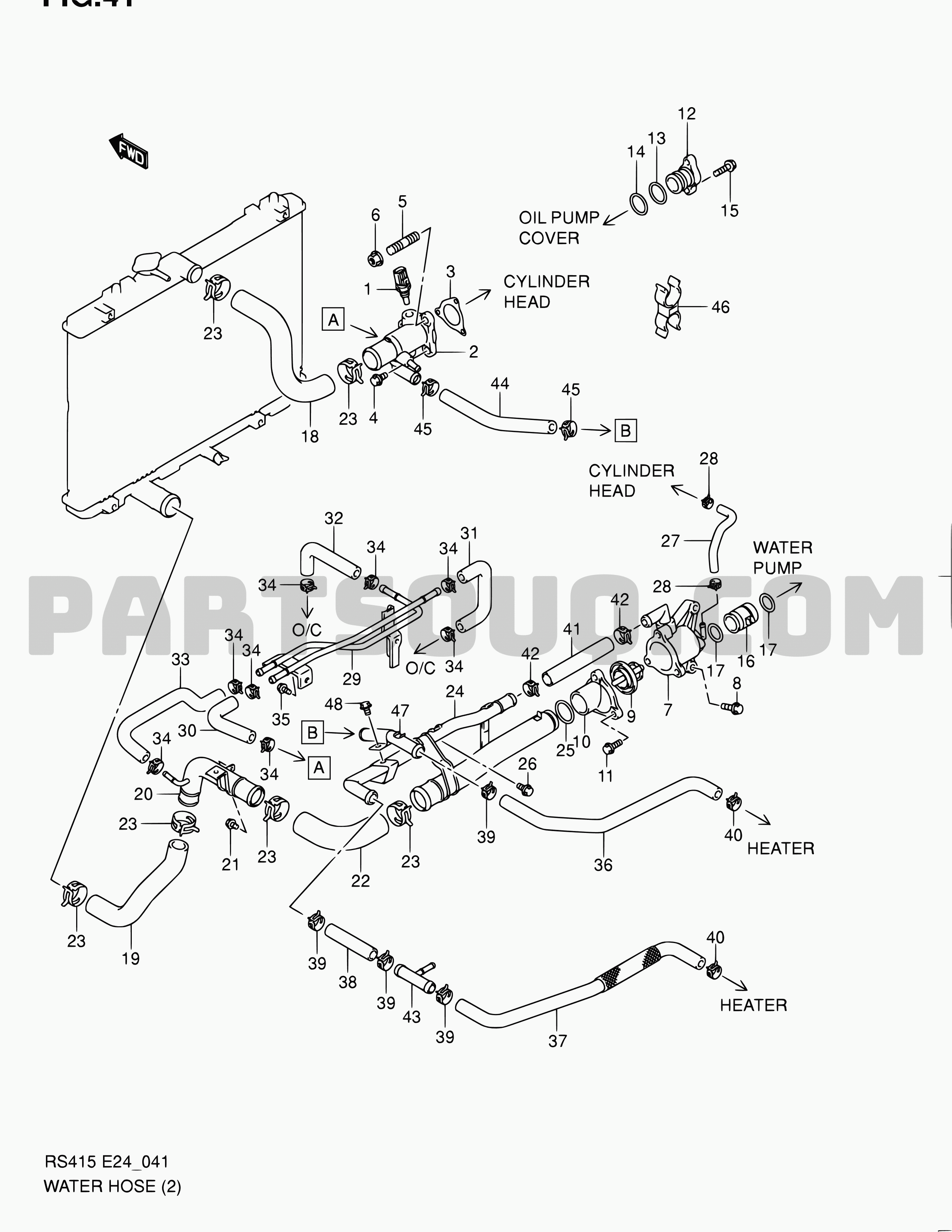 5 Refrigeracion Suzuki Swift Rs416 Rs416 4 Parts Catalogs Partsouq