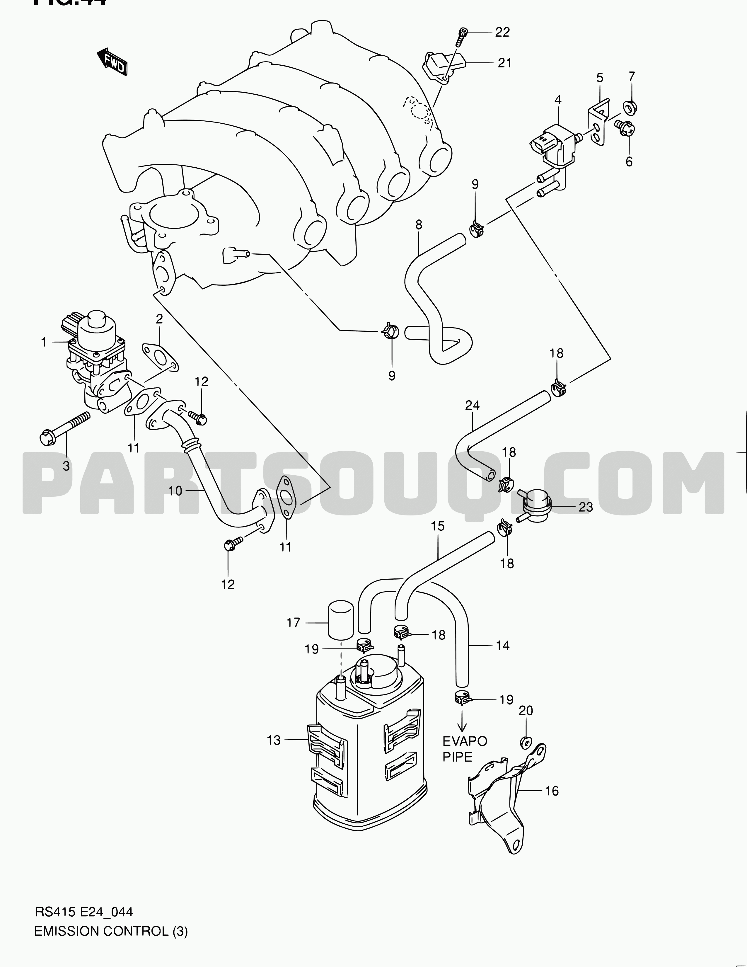 6 Emission Swift Rs416 Rs416 4 Suzuki Genuine Parts Catalogs Partsouq Auto Parts Around The World