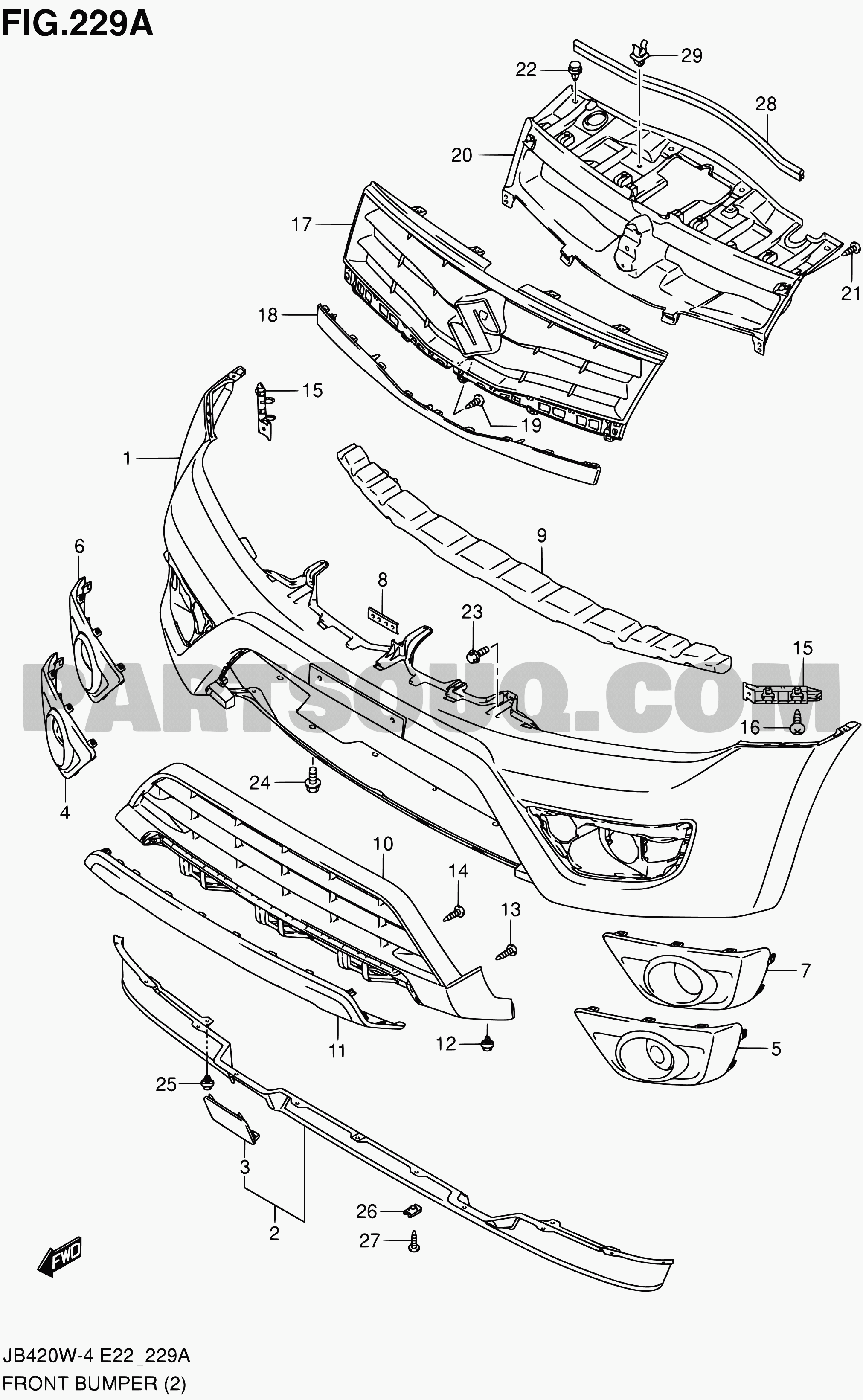 13 Body Grand Vitara Jb424 Suzuki Genuine Parts Catalogs Partsouq Auto Parts Around The World