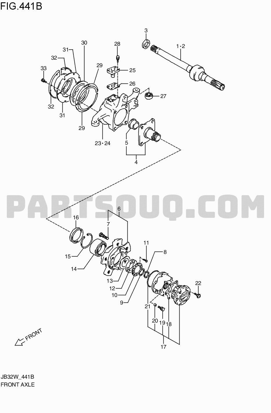 Suspension Steering Brakes Suzuki Jimny ミッション 略語 Jb32w Parts Catalogs Partsouq