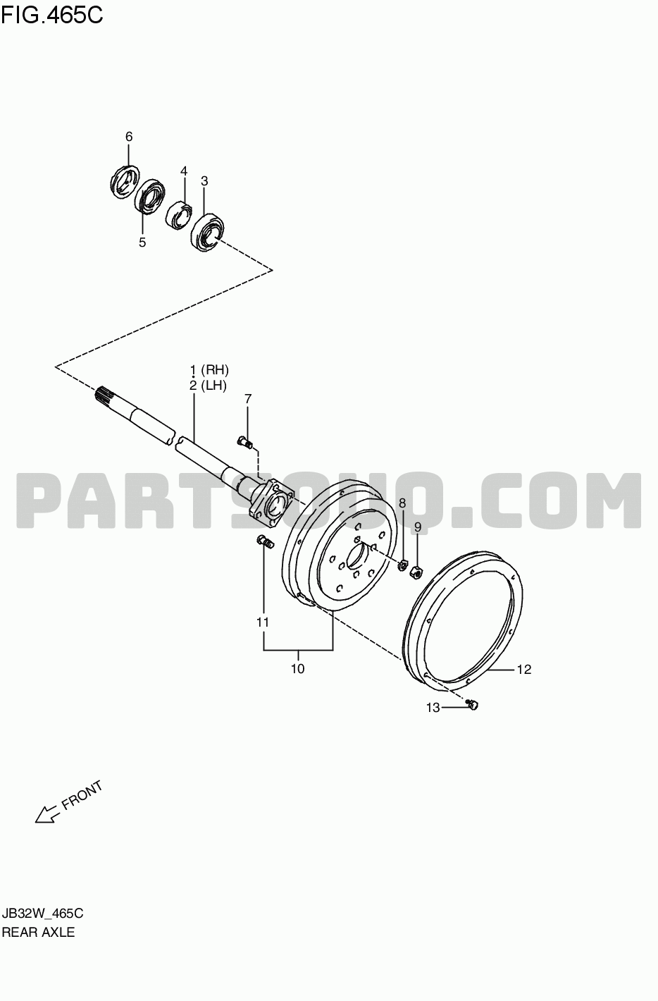 Suspension Steering Brakes Jimny ミッション 略語 Jb32w Jb32w1019 Suzuki Genuine Parts Catalogs Partsouq Auto Parts Around The World