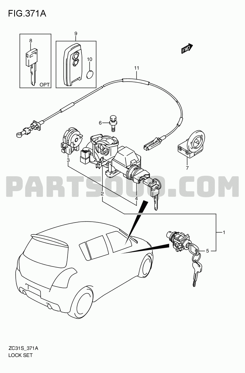 Electrical Kei Swift Zc31s 0508 Suzuki Genuine Parts Catalogs Partsouq Auto Parts Around The World