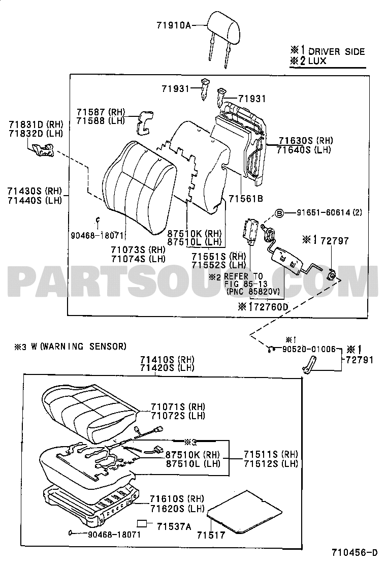 Acme Auto Headlining 66-1211-TIE770 Black Replacement Headliner Oldsmobile Toronado 2 Door Hardtop 5 Bows