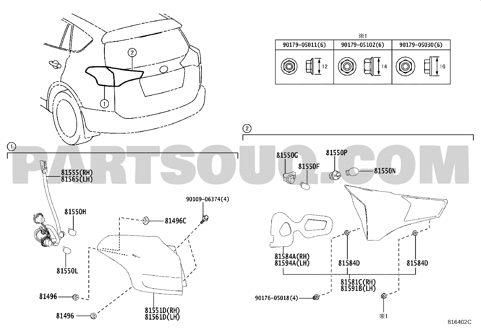 Electrical Toyota Rav4 Asa42l Antgk Ala49 Asa4 Ava4 Zsa4 Parts Catalogs Partsouq