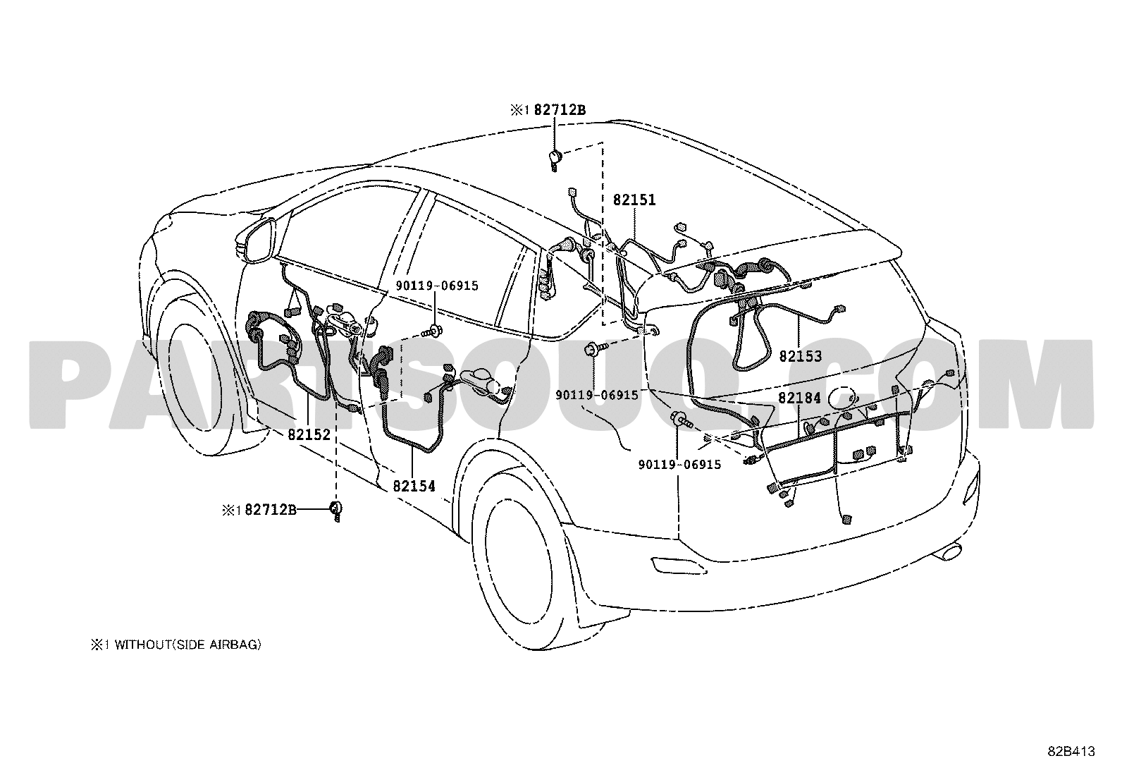 Electrical Toyota Rav4 Asa42l Antgk Ala49 Asa4 Ava4 Zsa4 Parts Catalogs Partsouq