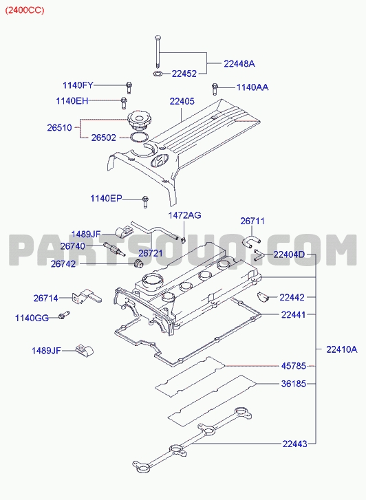 Hyundai kia 2244338010