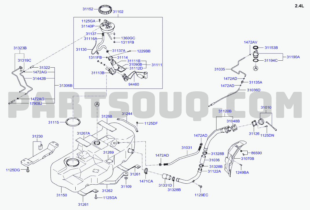 ENGINE  Hyundai H1 04 SEP.2006 (2004) H1 R/V  Parts Catalogs