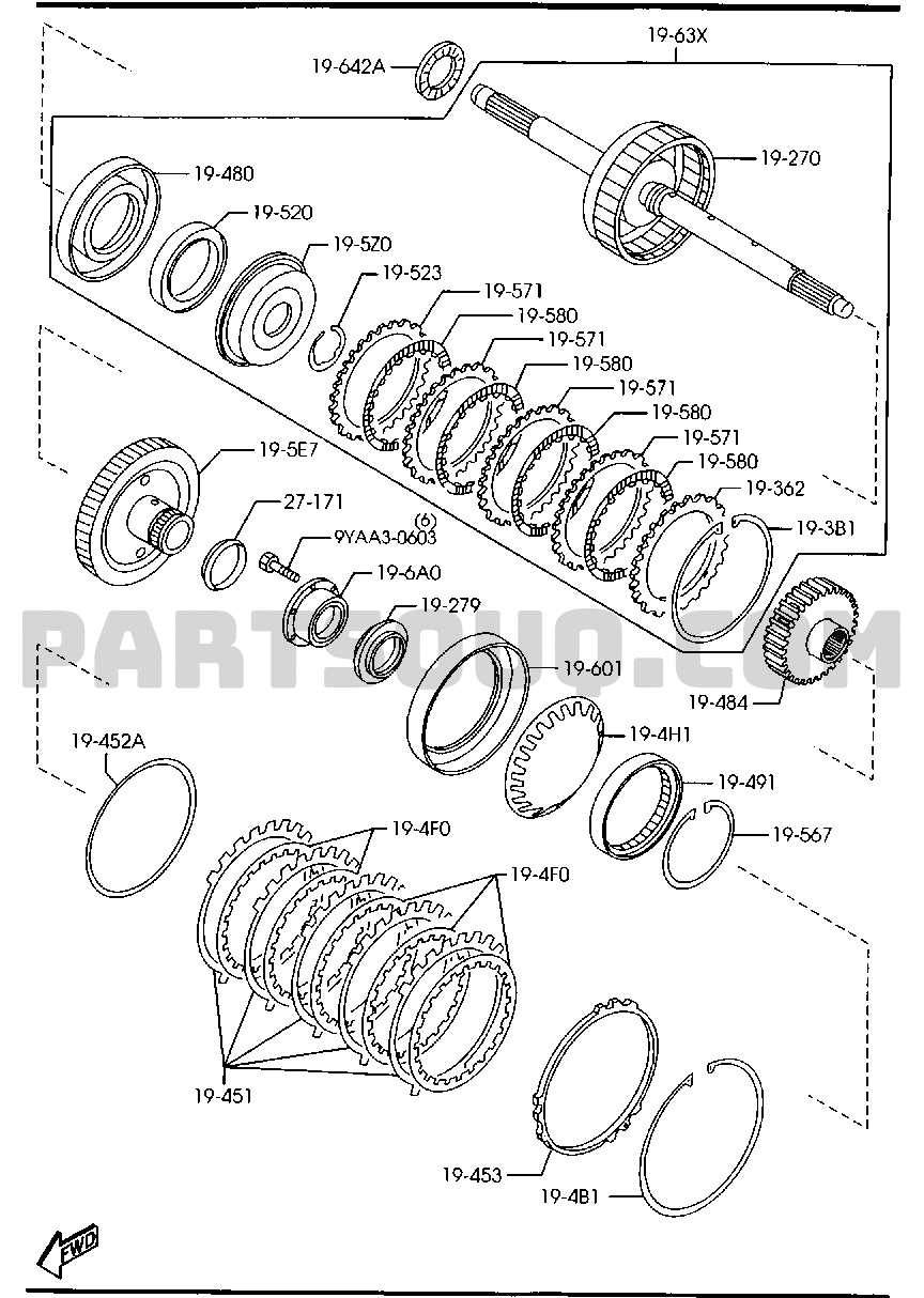 Gasoline-Engine 4-Cylinder Transmission | 3 Europe 03.2006 | Mazda