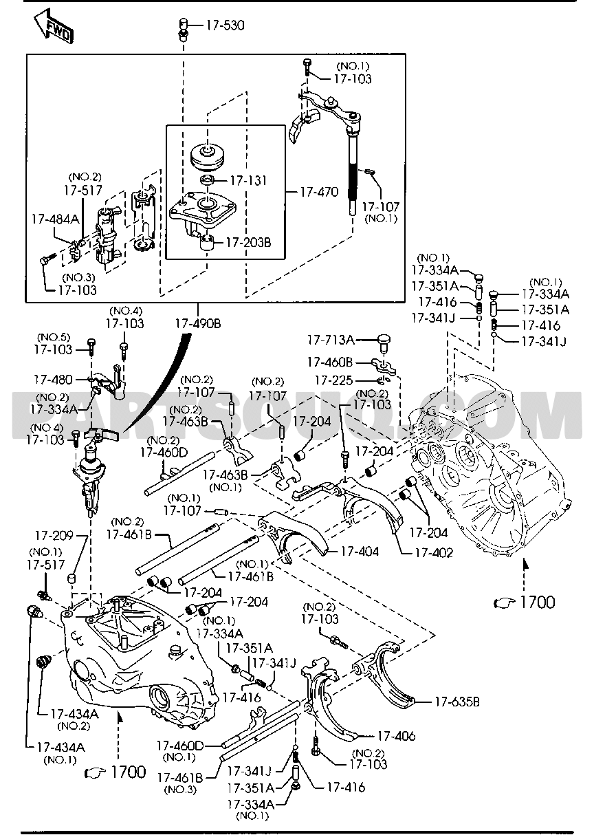 Gasoline-Engine 4-Cylinder Transmission | 3 Europe 03.2006 | Mazda