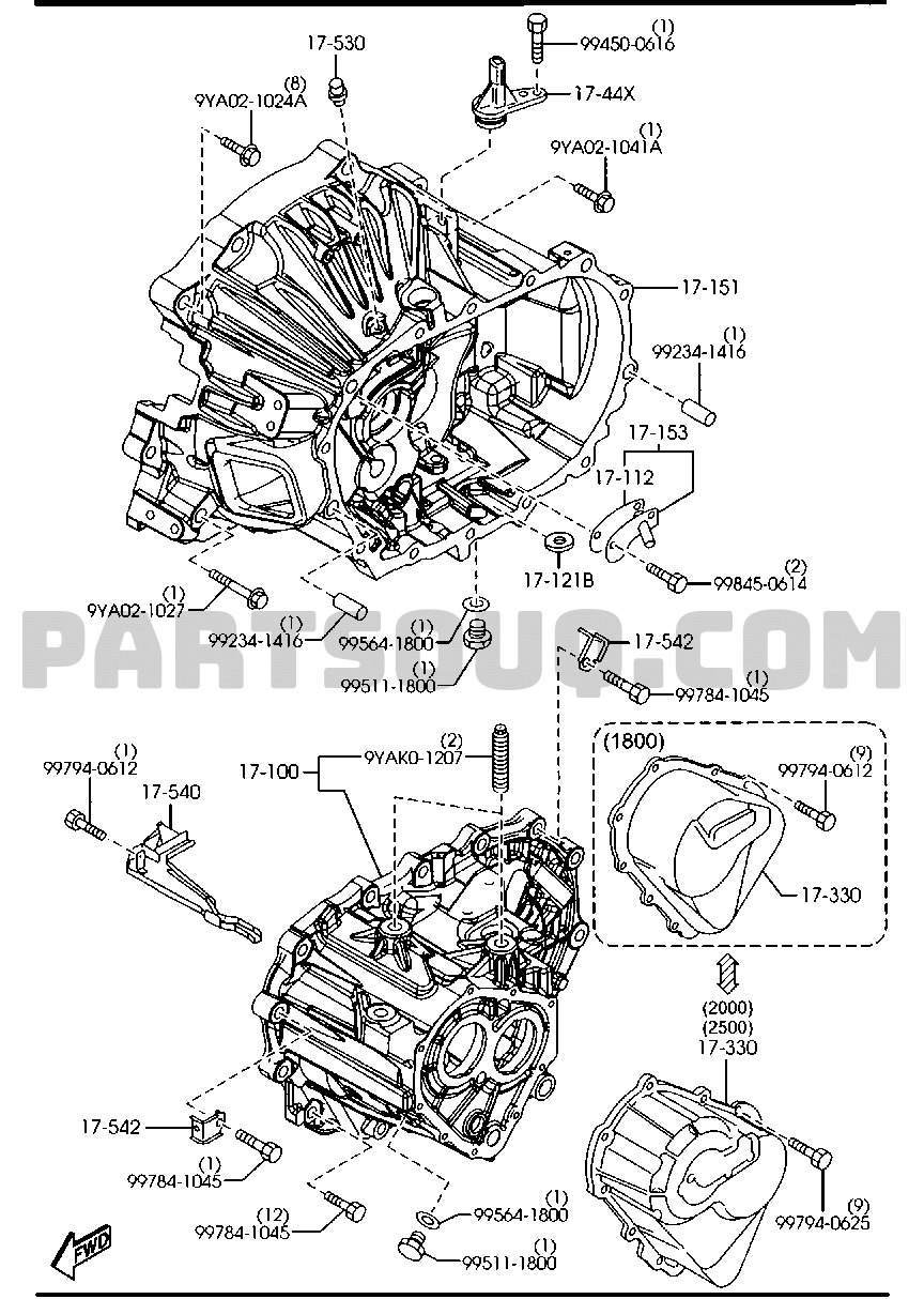 Gasoline-Engine 4-Cylinder Transmission | MAZDA6 Europe 08.2007 | Mazda