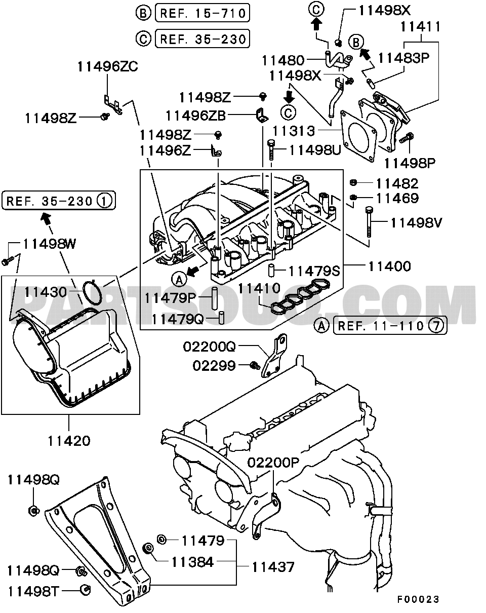 CHARIOT GRANDIS Japan N84W | N84W-0401647 | Mitsubishi | Genuine Parts ...